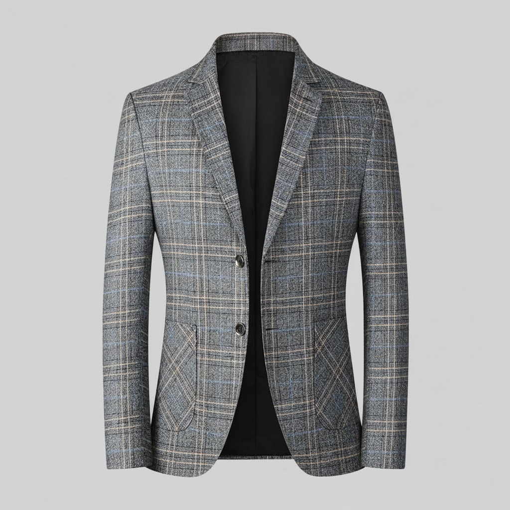 Slim Fit Lett Blazer for Menn | Moderne Skreddersydd Jakke