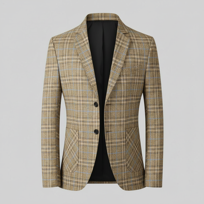 Slim Fit Lett Blazer for Menn | Moderne Skreddersydd Jakke