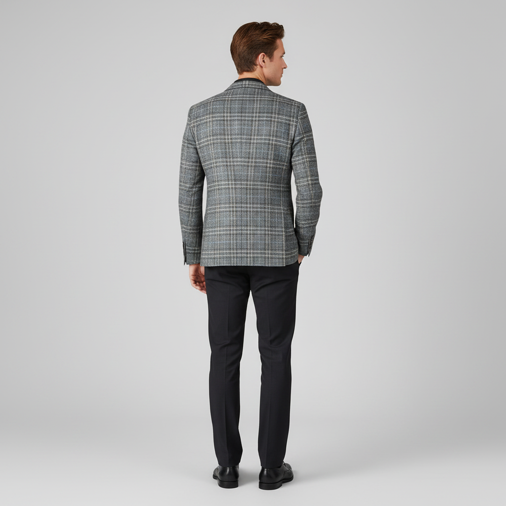 Slim Fit Lett Blazer for Menn | Moderne Skreddersydd Jakke