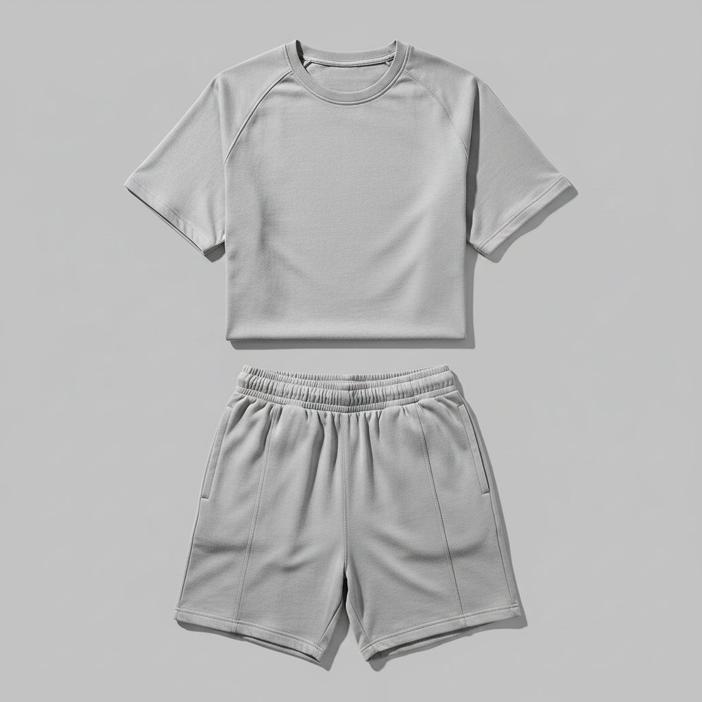 Sommersett for Menn | Uformelt Shorts- og Skjortesett