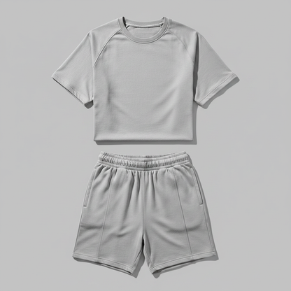 Sommersett for Menn | Uformelt Shorts- og Skjortesett