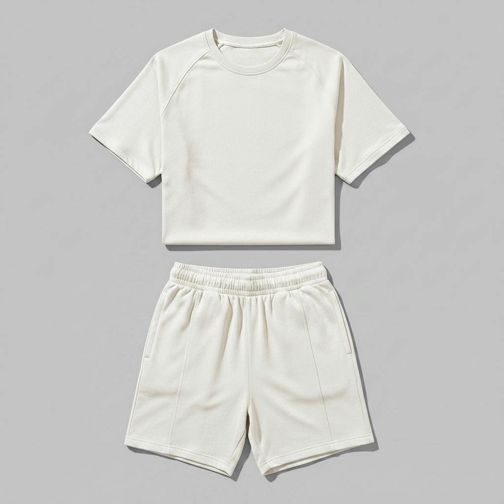 Sommersett for Menn | Uformelt Shorts- og Skjortesett