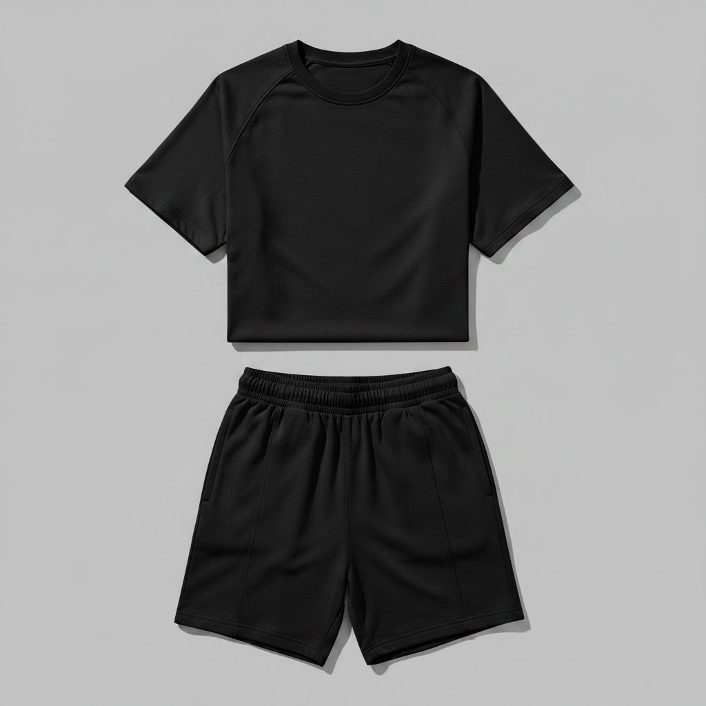 Sommersett for Menn | Uformelt Shorts- og Skjortesett