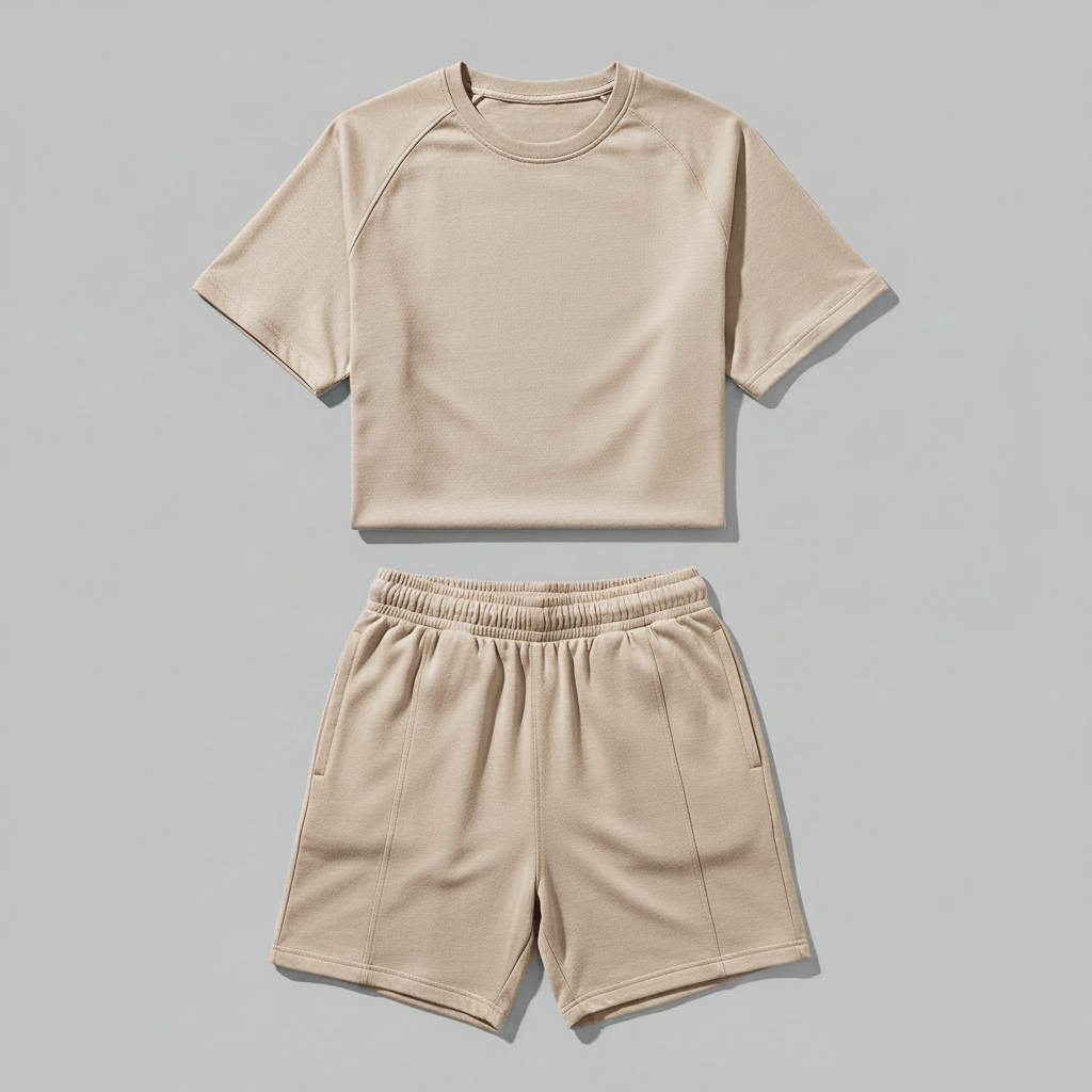 Sommersett for Menn | Uformelt Shorts- og Skjortesett