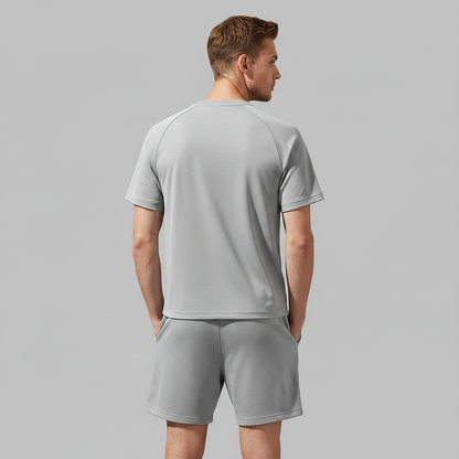 Sommersett for Menn | Uformelt Shorts- og Skjortesett