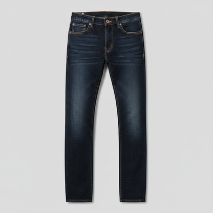 Komfortable Jeans Herre | Klassisk Rett Passform