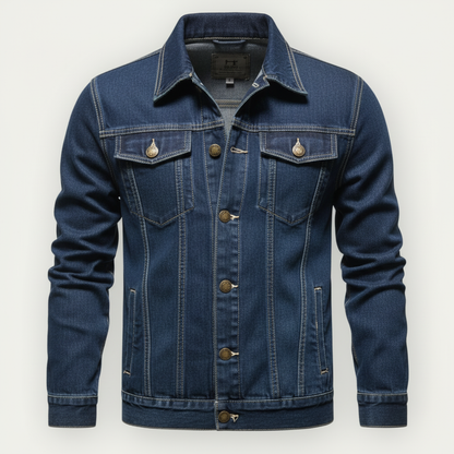 Dongerijakke Herre | Trucker Snitt Uformell Stil