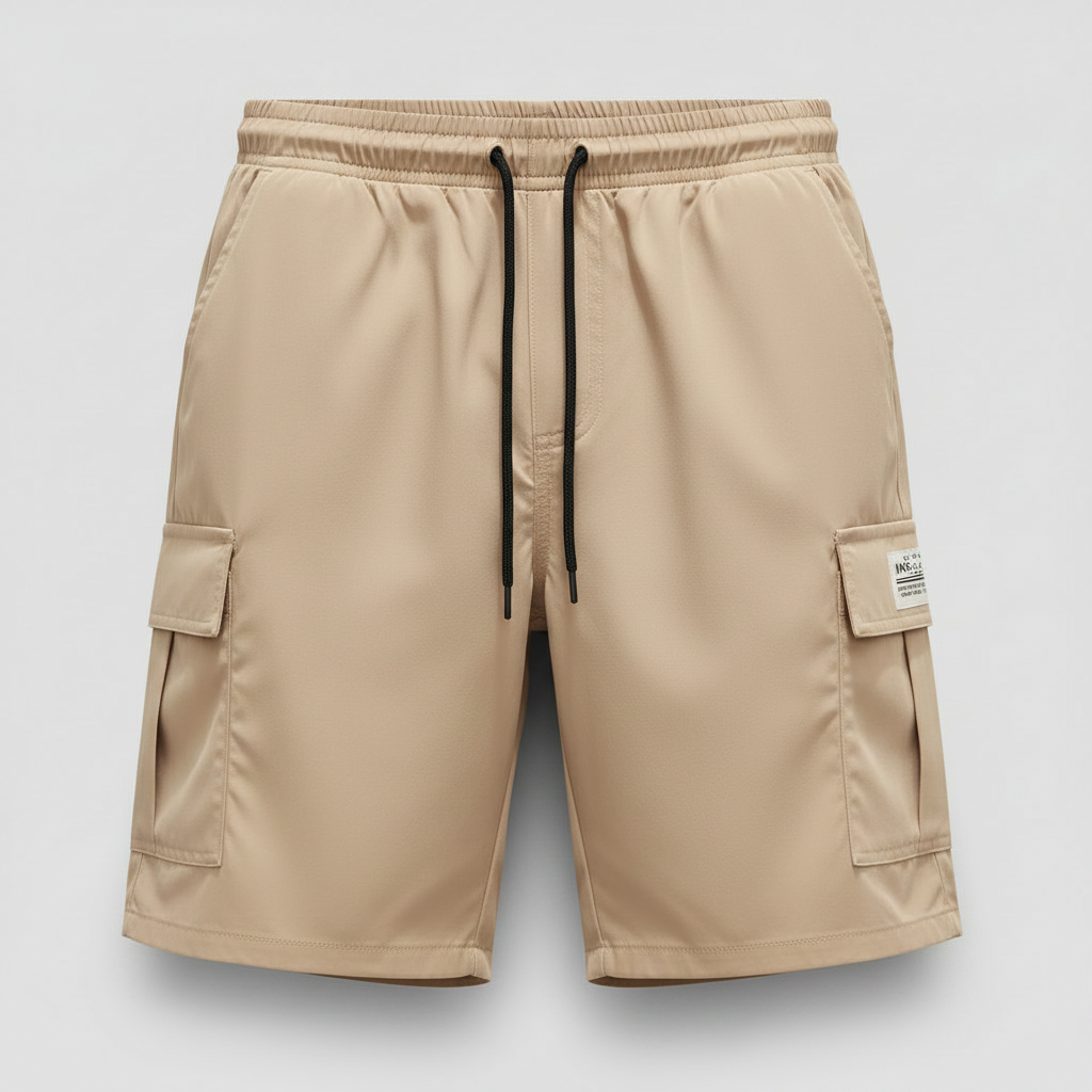 Cargo Shorts med Snøring | Herreshorts Komfortabel Passform
