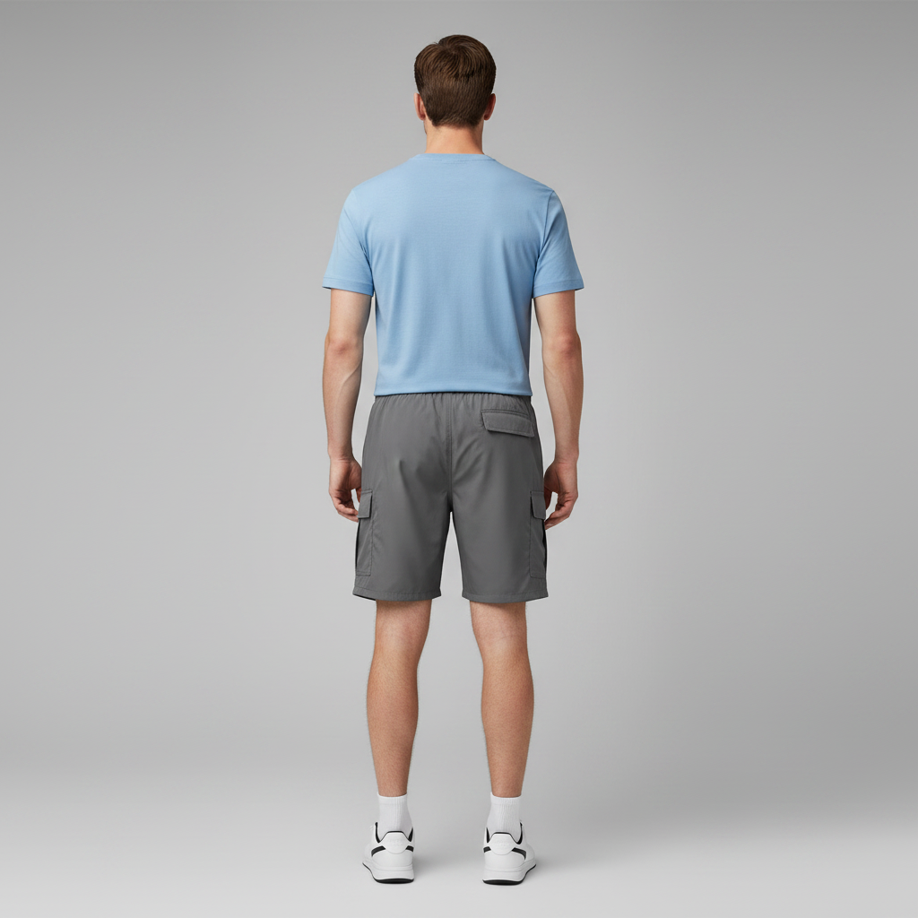 Cargo Shorts med Snøring | Herreshorts Komfortabel Passform