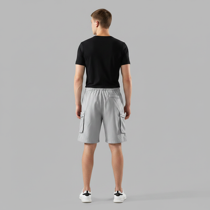 Moderne Utility Shorts med Glidelåslommer | Bruksshorts for Hverdag